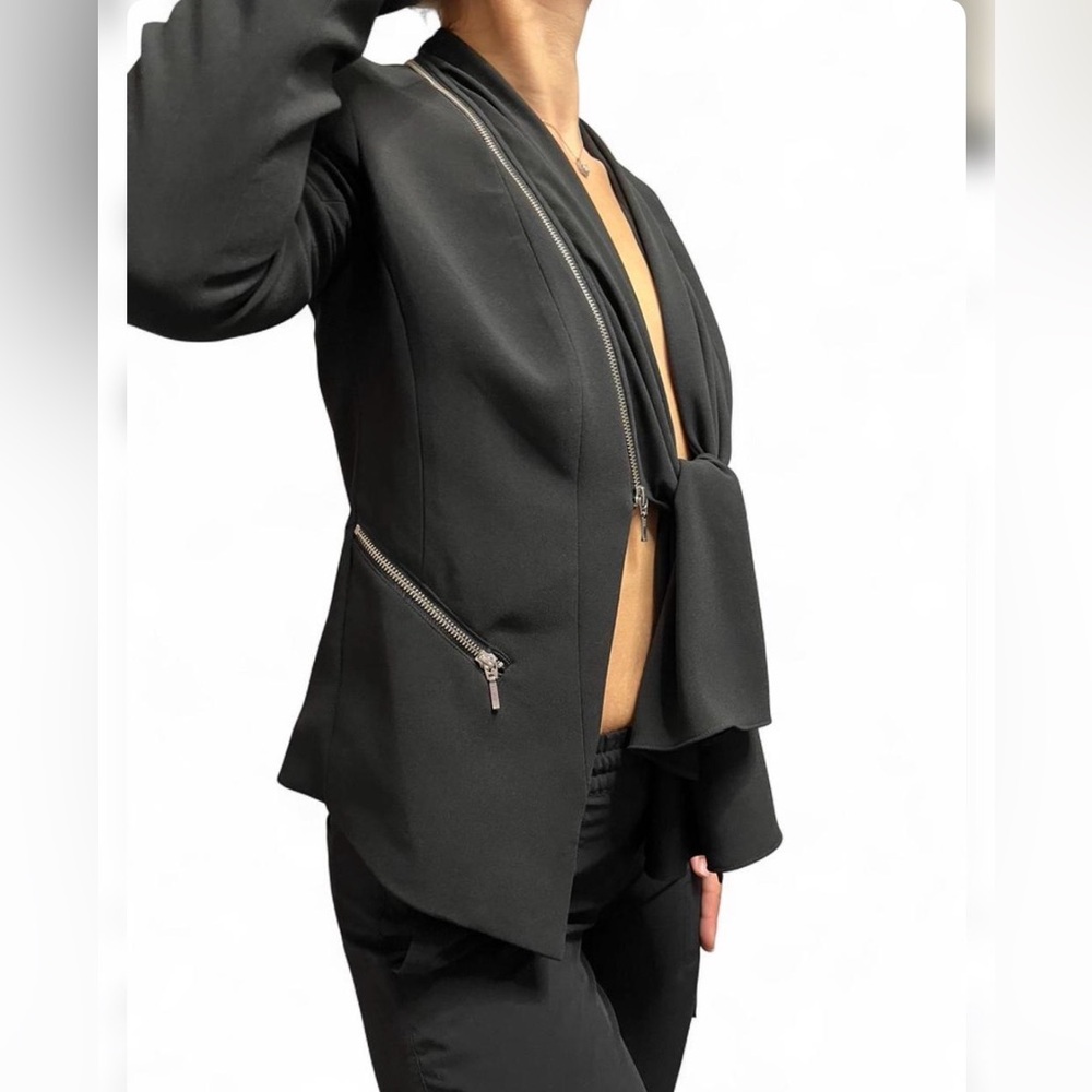 Open front blazer - Picture 4 of 6